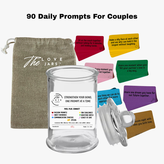 The Love Jars - 90 Daily Prompts For Couples