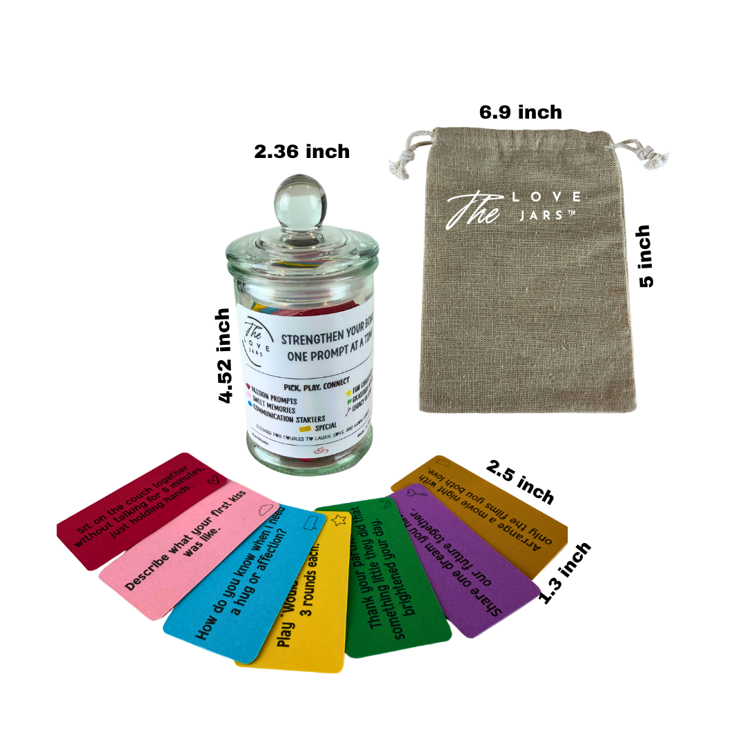 The Love Jars - 90 Daily Prompts For Couples