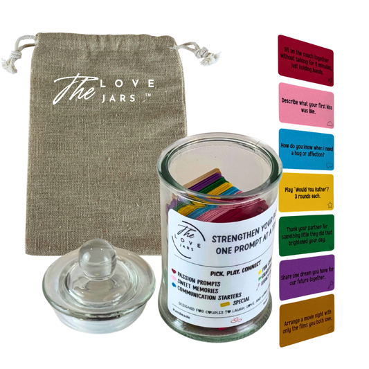 The Love Jars - 90 Daily Prompts For Couples
