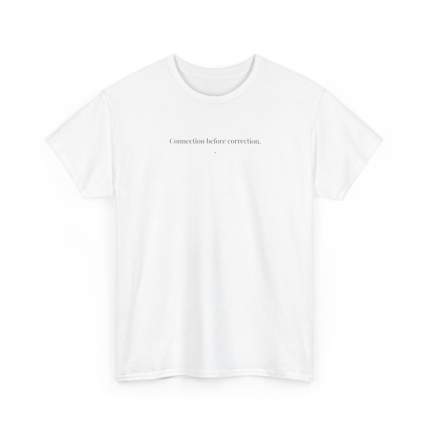 Connection before correction. Unisex T-Shirt