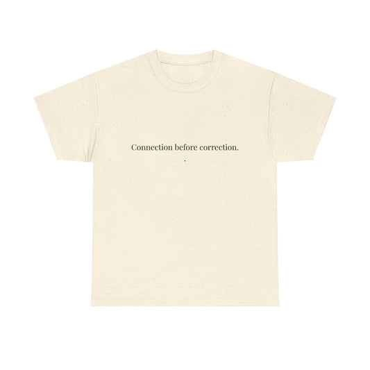Connection before correction. Unisex T-Shirt