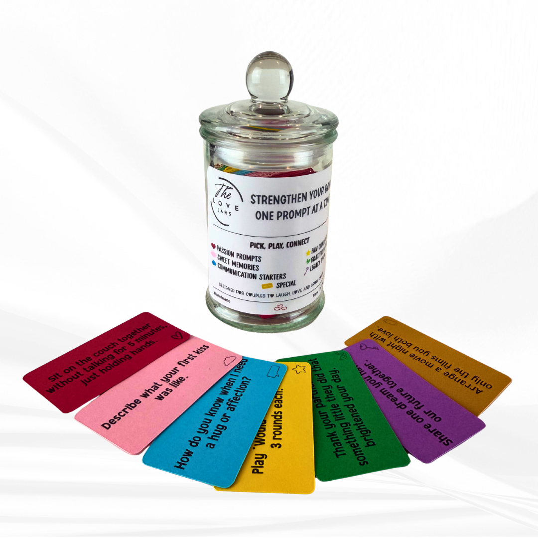 The Love Jars - 90 Daily Prompts For Couples